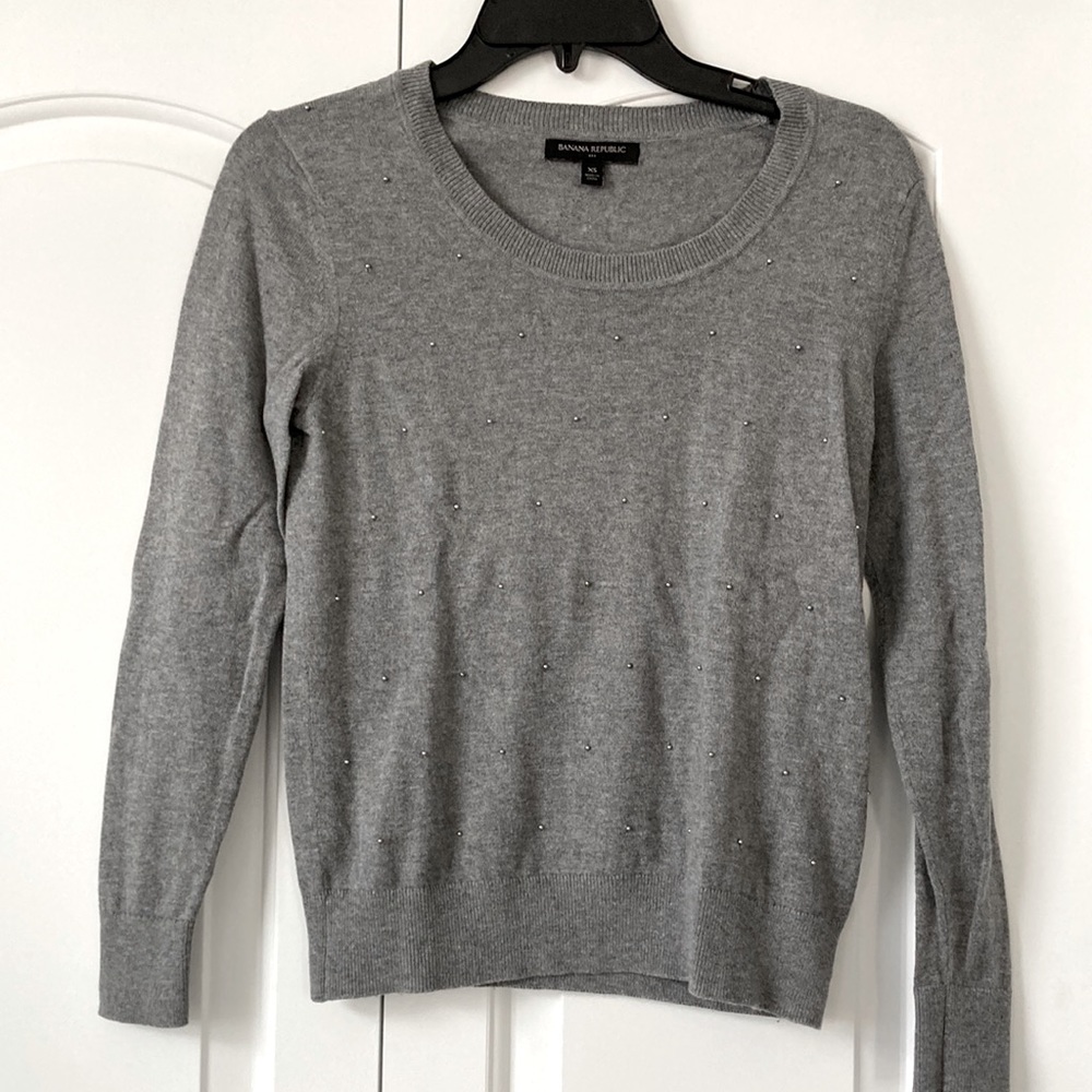 Banana Republic Sweater with Metal Beads